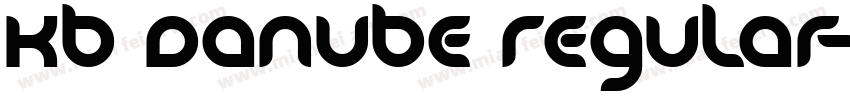 KB Danube Regular字体转换